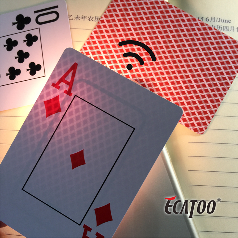 Waterproof RFID Poker Card Playing Card High Quality Customize Plastic NFC MINI Tag Customized Logo Waterproof / Weatherproof