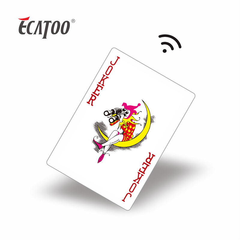 Waterproof RFID Poker Card Playing Card High Quality Customize Plastic NFC MINI Tag Customized Logo Waterproof / Weatherproof