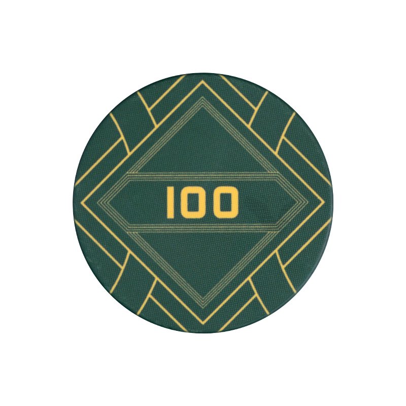 Fully customisable EPT Professional Ceramic Material Poker Chips 10g and 40MM poker chips with customises design colour and logo