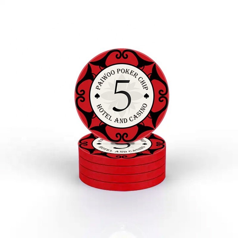 Free Combination 500pcs briefcase poker chips for Casinos Premium Quality Poker Chips