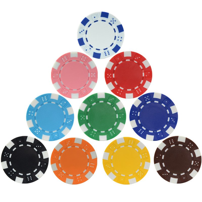 11.5g Poker Chips Casino ABS+Iron+Clay Poker Chip Texas Hold'em Poker Metal Coins Set Accessorie