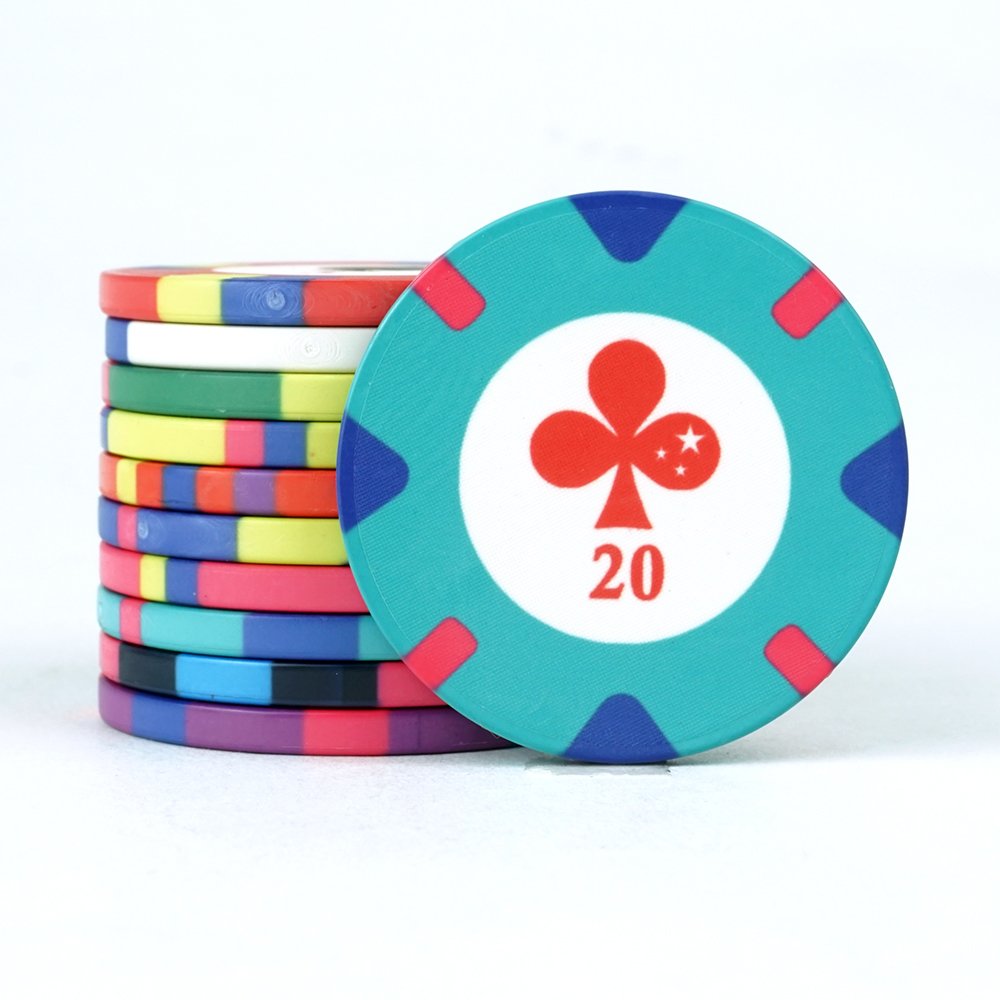 Casino poker room texas hold em games ceramic poker chips custom denomination color 39mm casino chips