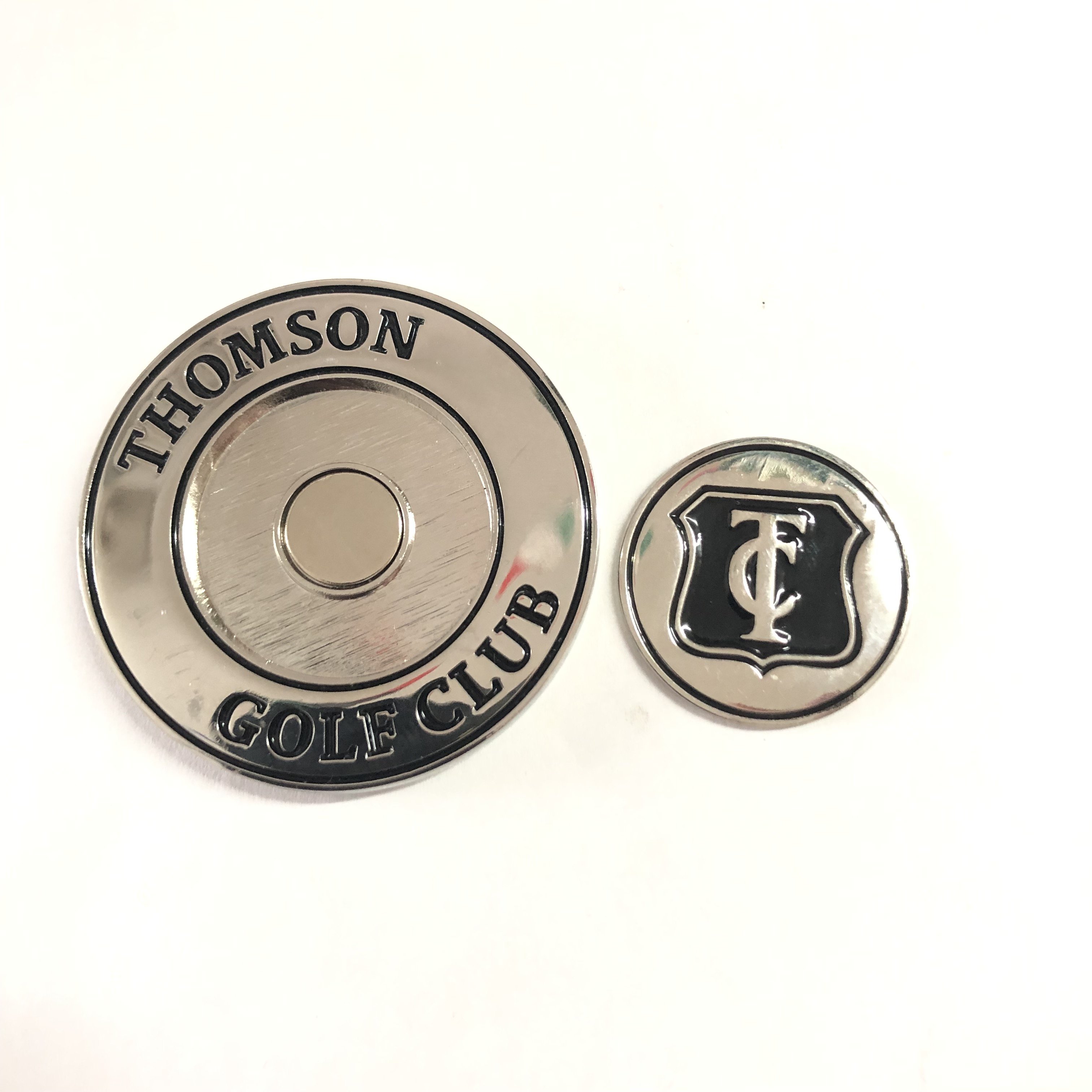 2024 Logo Customized Poker Chip Coin Golf Ball Markers