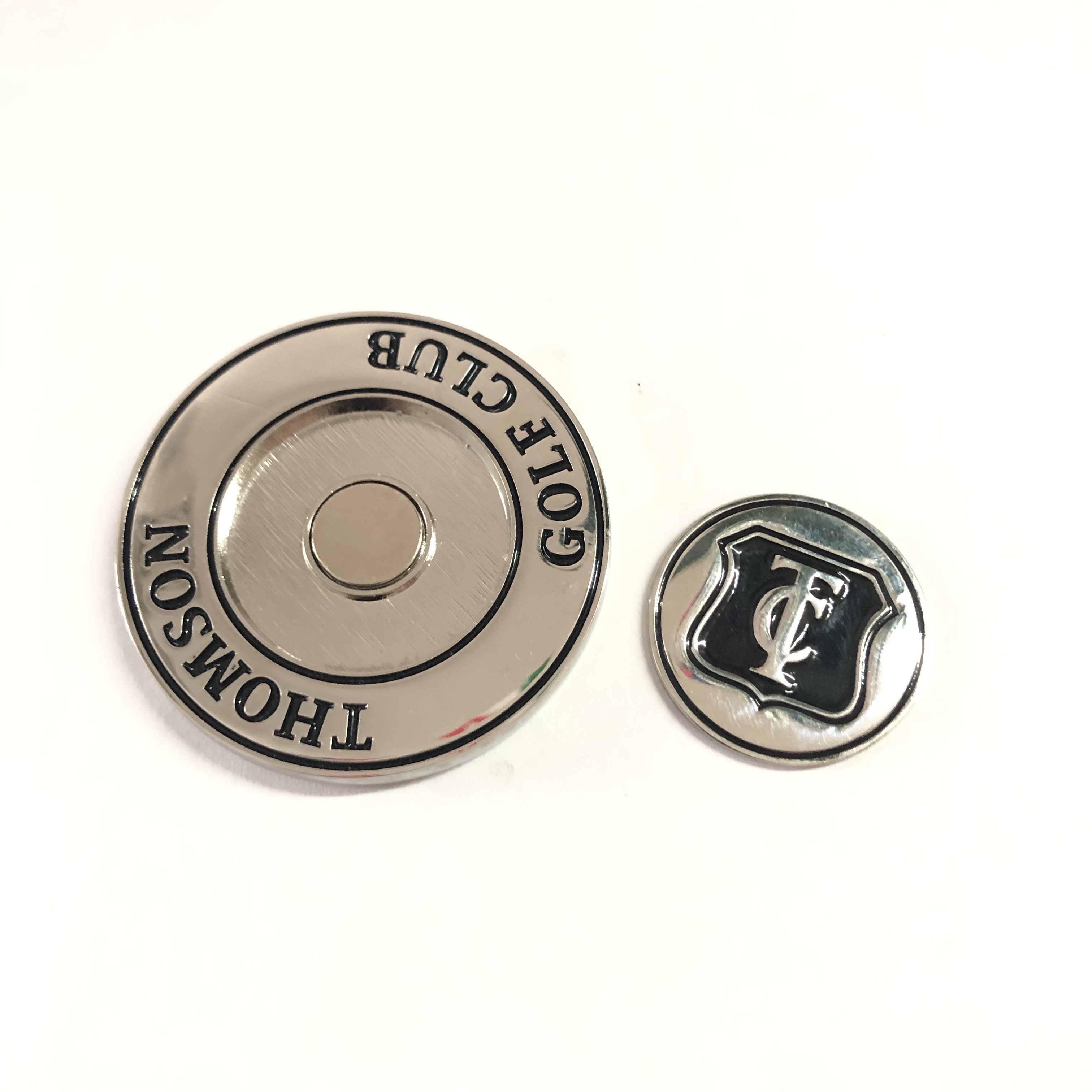 2024 Logo Customized Poker Chip Coin Golf Ball Markers