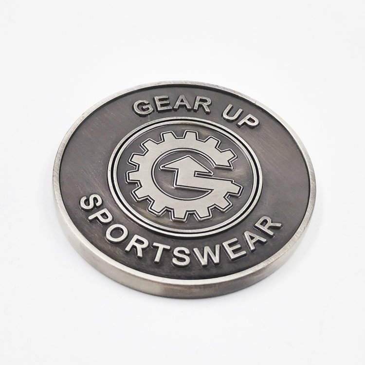 Custom Metal poker chips Magnetic golf marker Poker Chip Removable Ball Marker Poker Chips