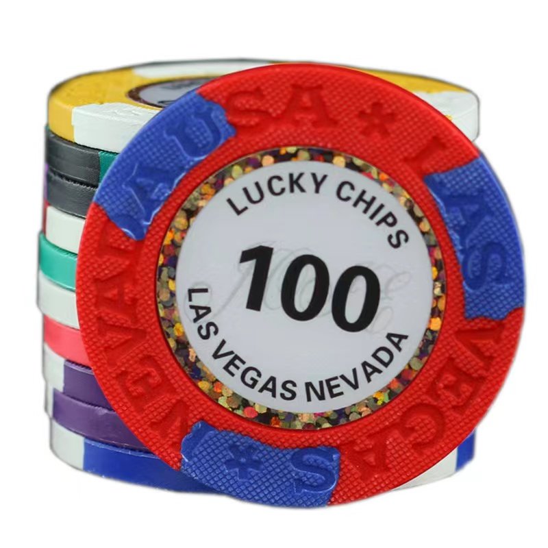 Customize High Quality Different Size 14 Gram Aluminum Ceramic Clay Poker Chips Set
