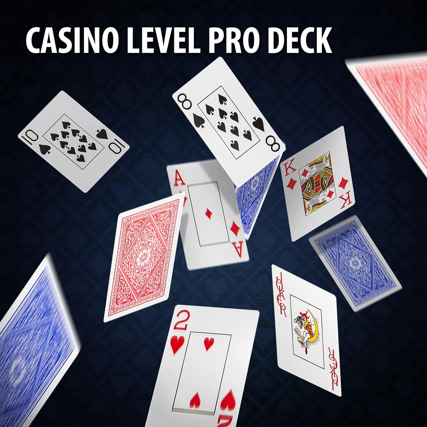 Manufacture Wholesale Custom PVC Plastic Poker Cards Decks Printing Playing Cards For Casino