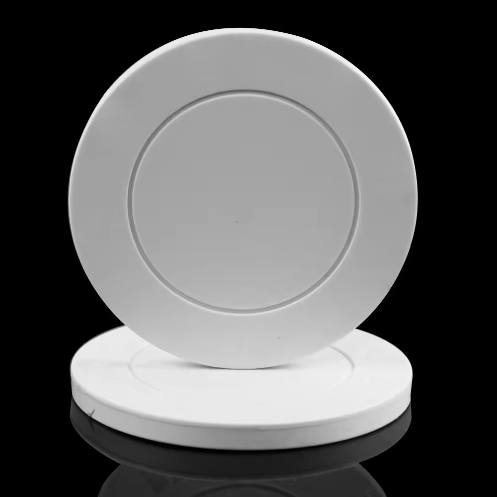 Custom Logo Professional Monte Carlo Style Ceramic Poker Chips High Quality 39mm Diameter 10g Weight