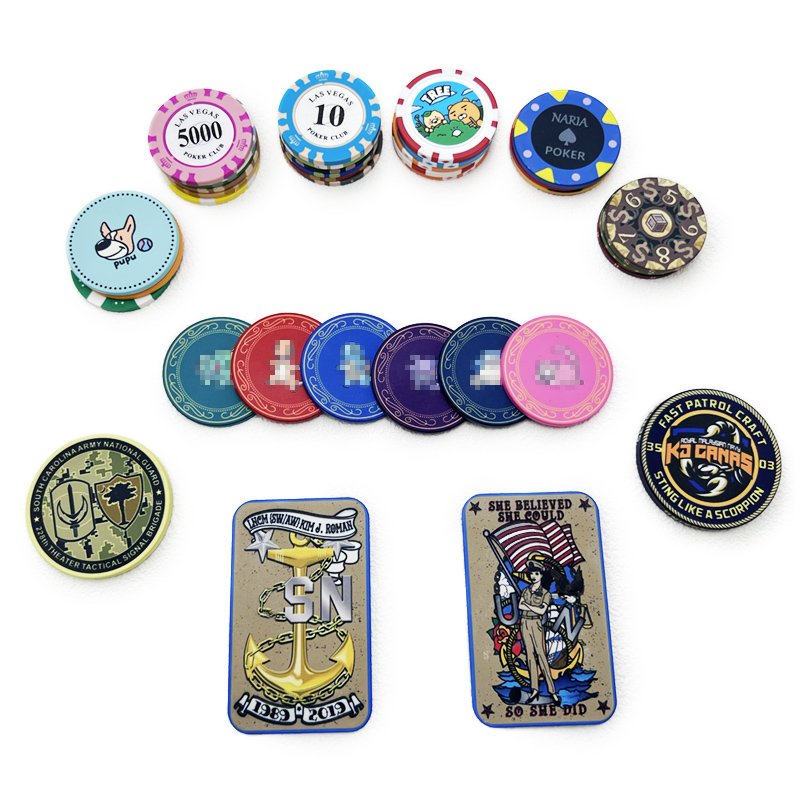 Hot Selling Style Convenient 43Mm Cards European Round Coins Aluminum Case 1000 Poker Chips Customized Ceramic Chips Poker