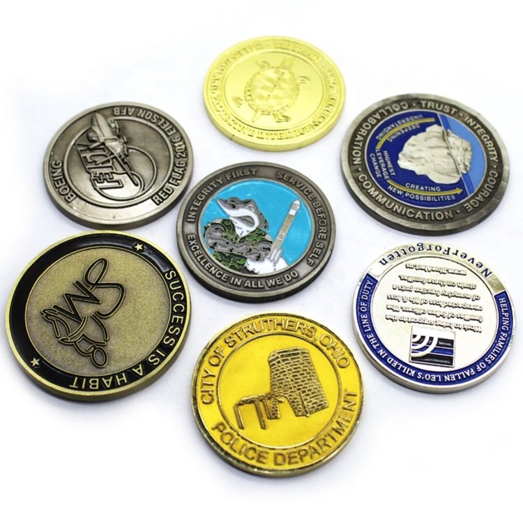 Manufacturers Custom Metal Plated Gold Silver Rounds Brass Copper Cupronickel Blank Coin For Engraving