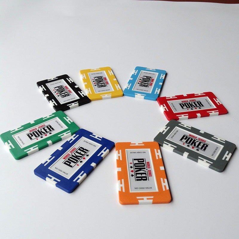 custom luxury poker chips Your Image or Text Poker mahjong chess room baccarat chip Personalized Logo Drink Tokens
