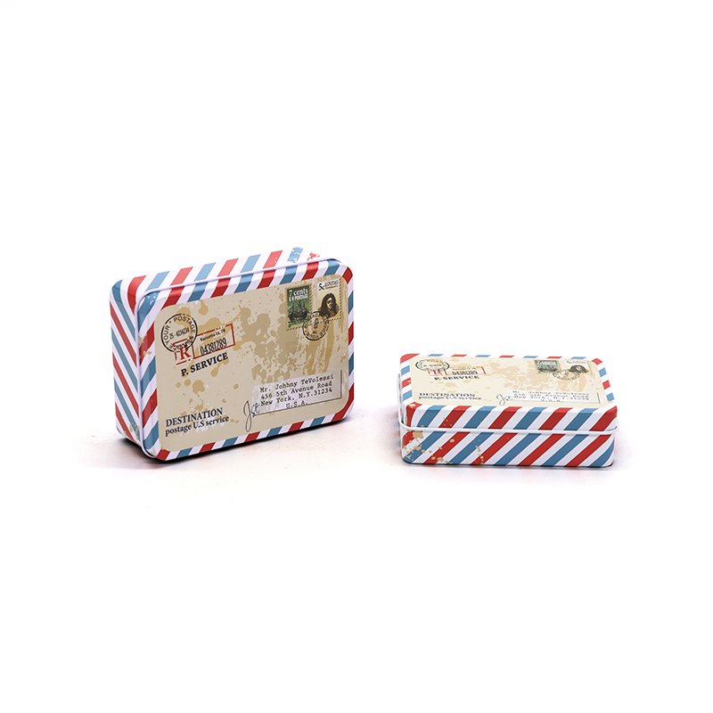 Custom Design Logo Printing Playing Card Poker Chips Packing Tins Metal Box
