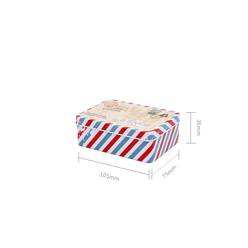 Custom Design Logo Printing Playing Card Poker Chips Packing Tins Metal Box