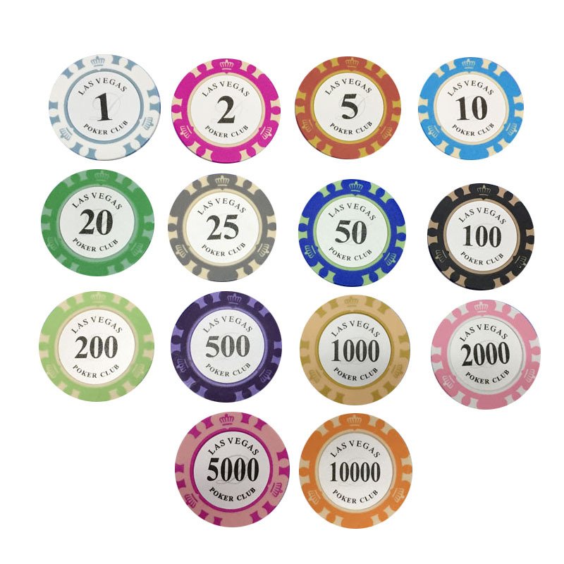 Cheap Casino Poker Chips Custom Ceramic Clay Poker Chips factory supply