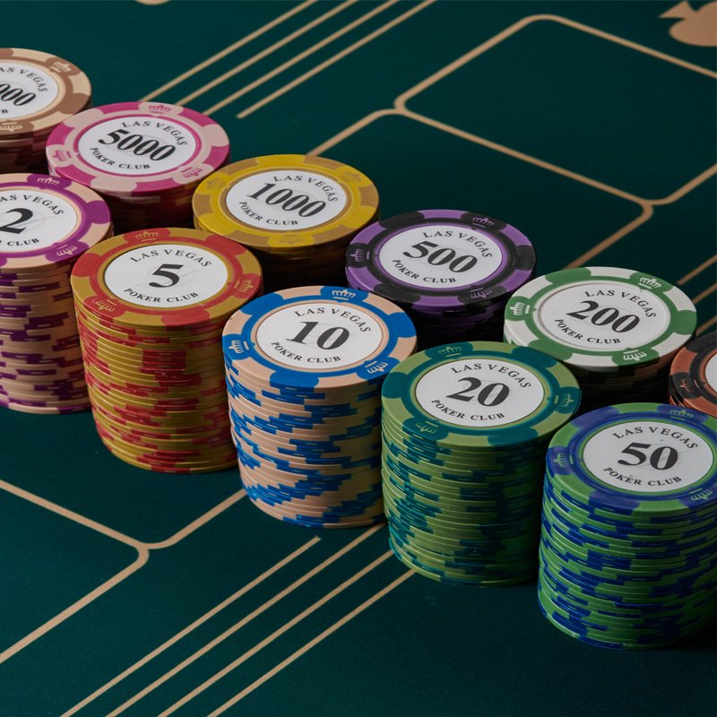 Cheap Casino Poker Chips Custom Ceramic Clay Poker Chips factory supply