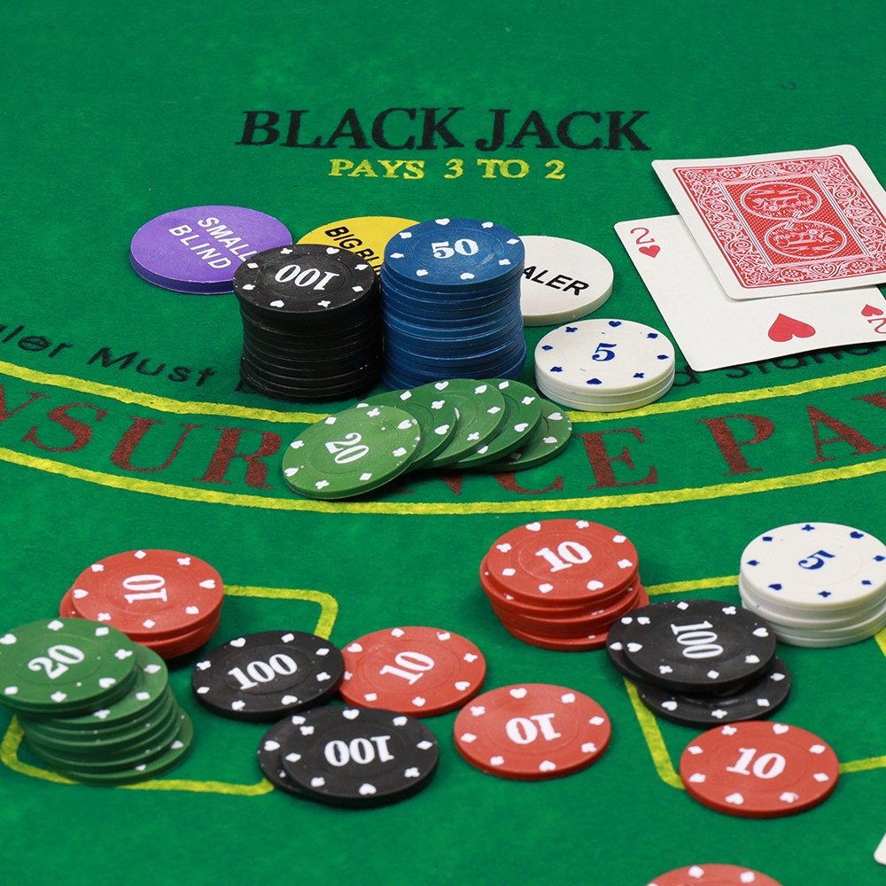 Professional 200 pp blackjack poker chips 4g 2 decks of cards set in tin box with accessaries custom logo for casino game
