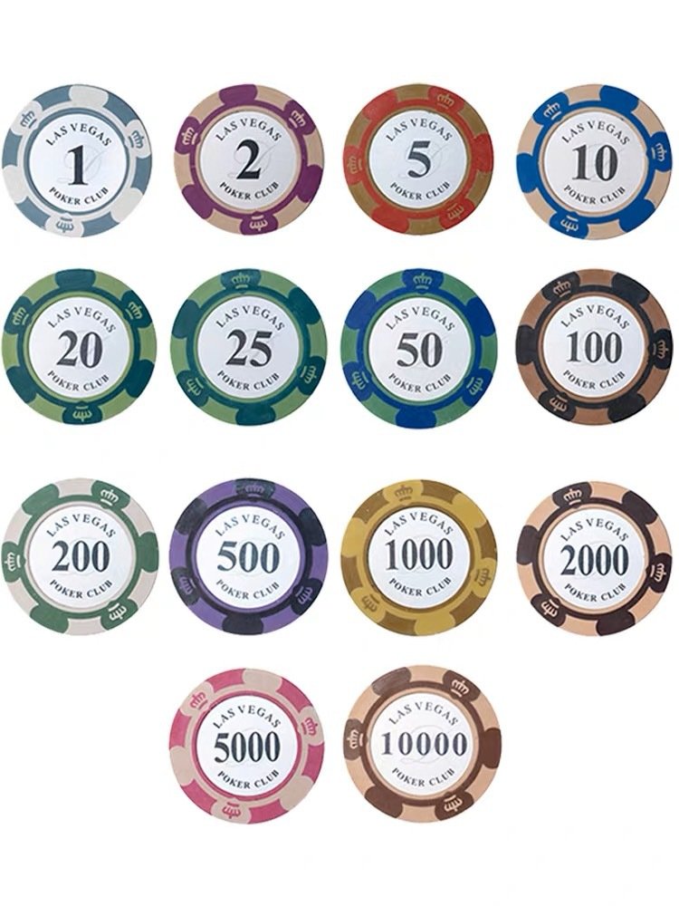 Free design and sample 10g ceramic poker chips tournament 39mm custom logo China manufacturers casino poker chips for poker game