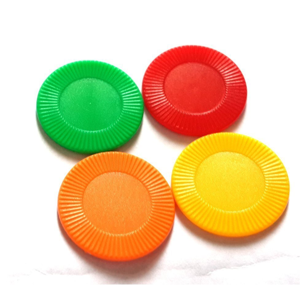 PS plastic chips mahjong accessories chips sunflower game coins props poker chips