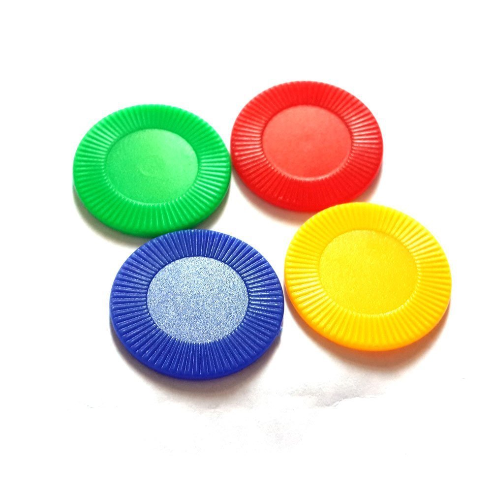 PS plastic chips mahjong accessories chips sunflower game coins props poker chips