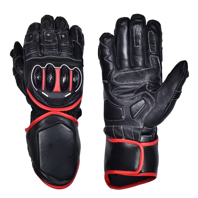 Customized Leather Gloves Waterproof Gloves Motorcycle Riding Gloves Breathable Touchscreen
