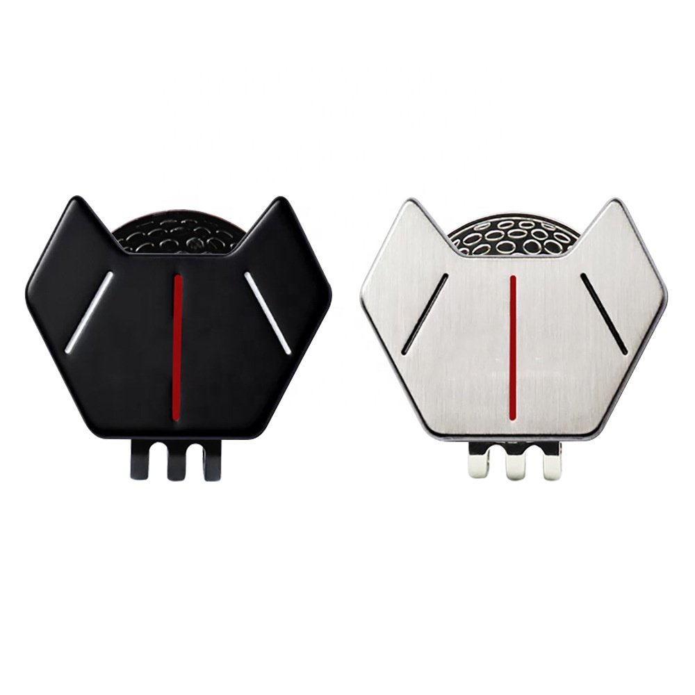 Wholesale Golf Divot Tool Enamel Ball Marker Magnetic Hat Clip with Gift Box Set