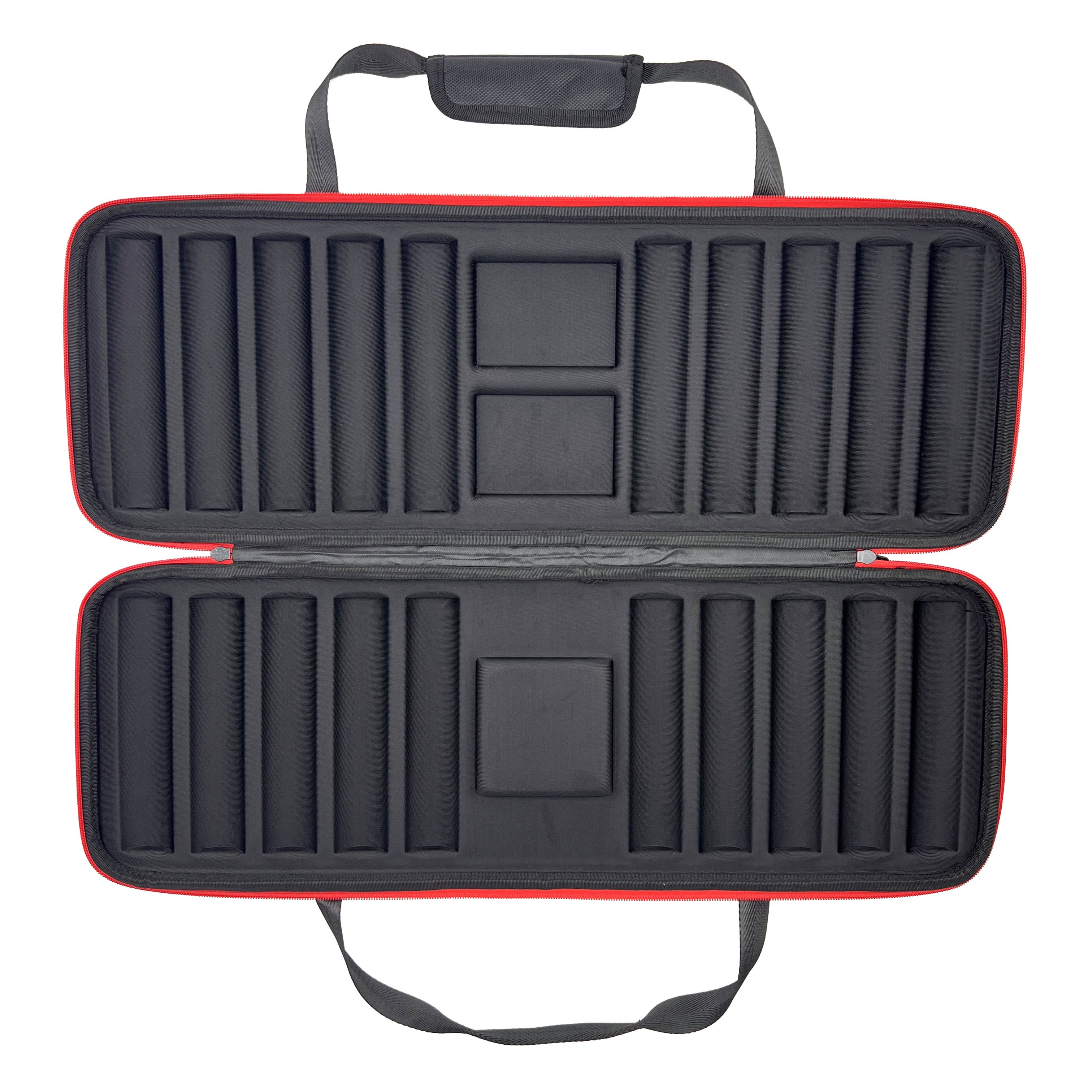 Manufacturer Custom Eva Hard Shell Poker Chip Case,Light Weight Yet Extremely Durable 500/300 Chip Capacity