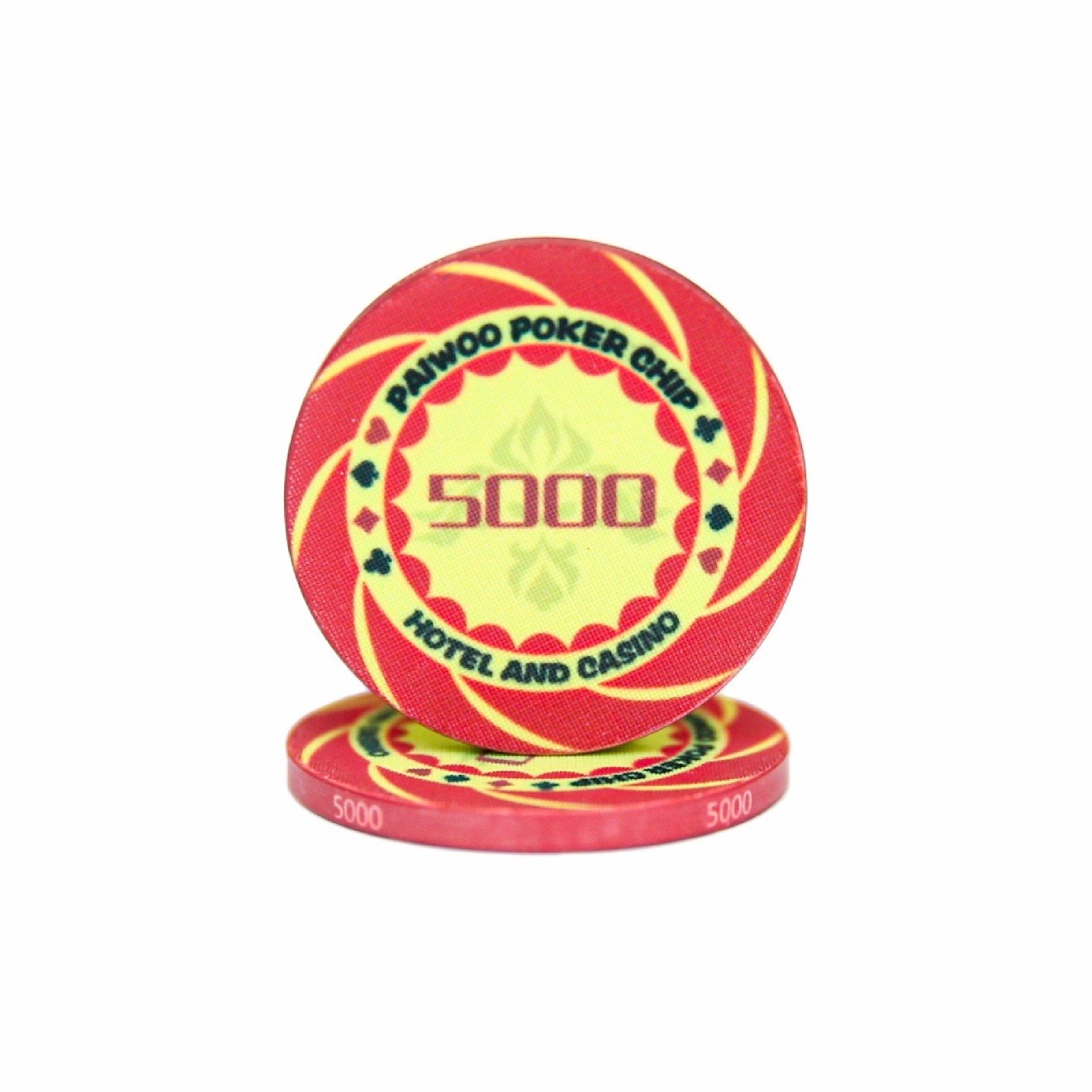 Customized Ceramic Poker Chips Plaque