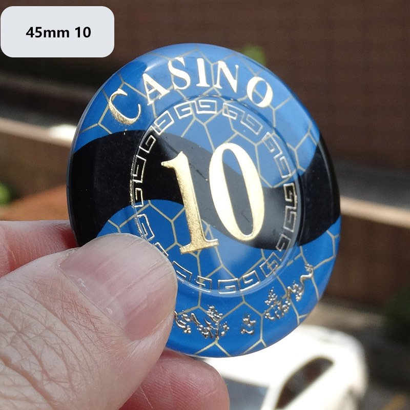 poker chips with Number Texture Patterns,anti-fake poker chips round and plaque chip,Casino High-end Poker Chips for Casino