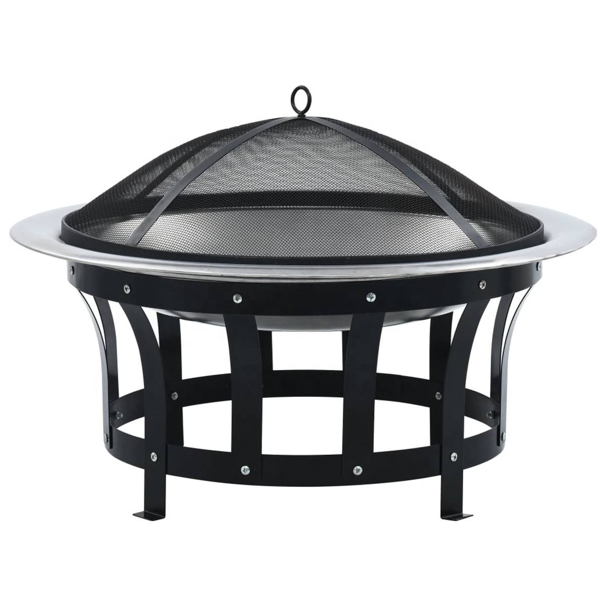 30inch traditional fire bowl garden stainless steel fire pit outdoor