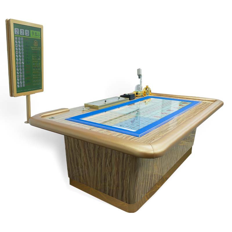 Luxury Sic Bo Table SUIT with Shaker Camera Light box Display use for casino