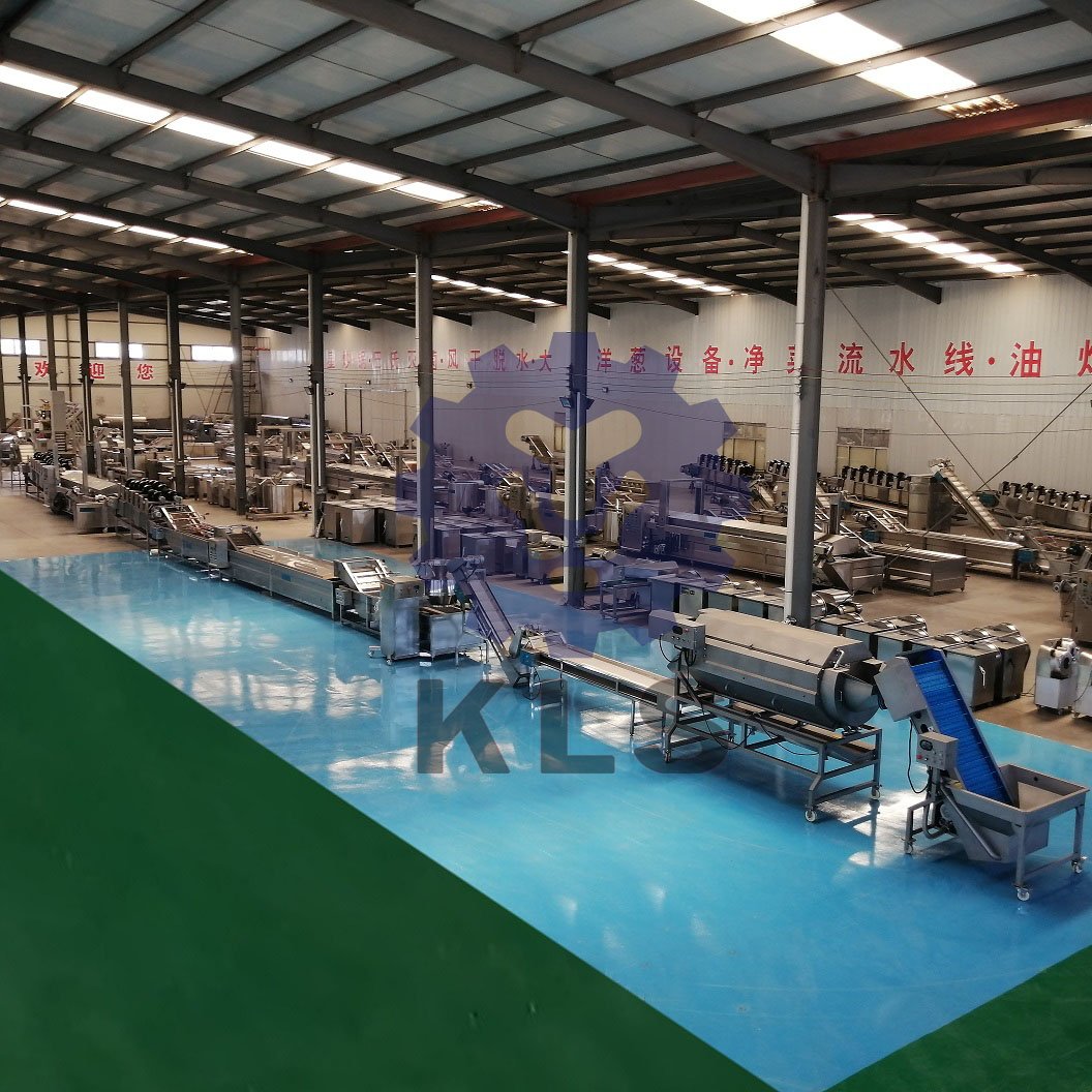 KLS Fully Automatic Potato chips Production Line French Fries Machine chips Potato Making Machine