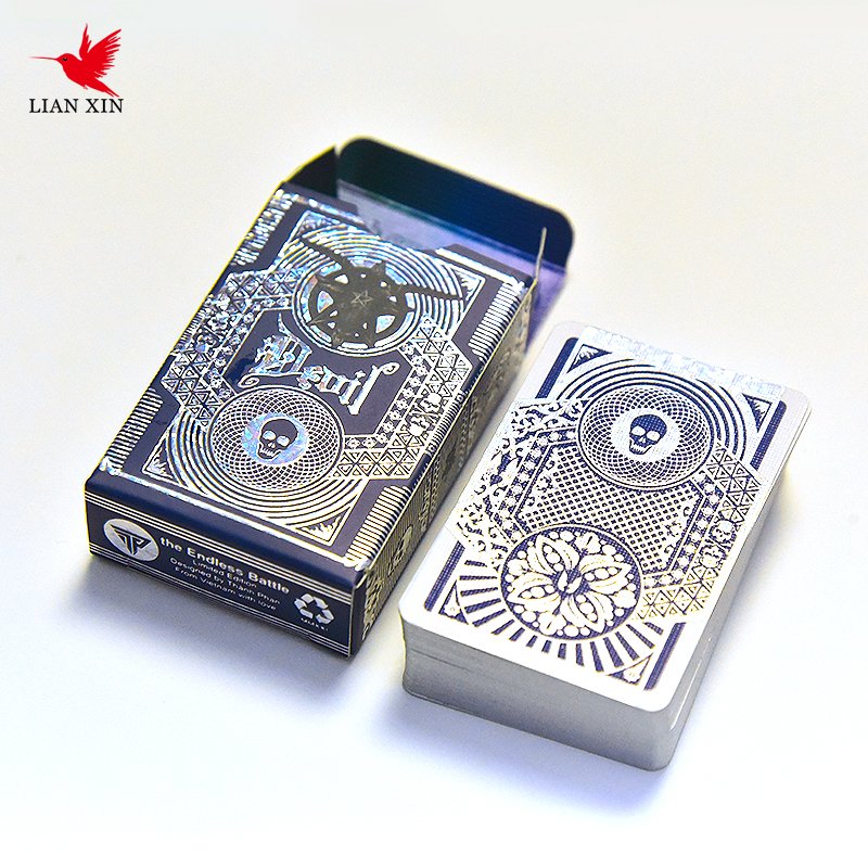 Custom Waterproof Plastic PVC Poker Printed Water-Proof Playing Game