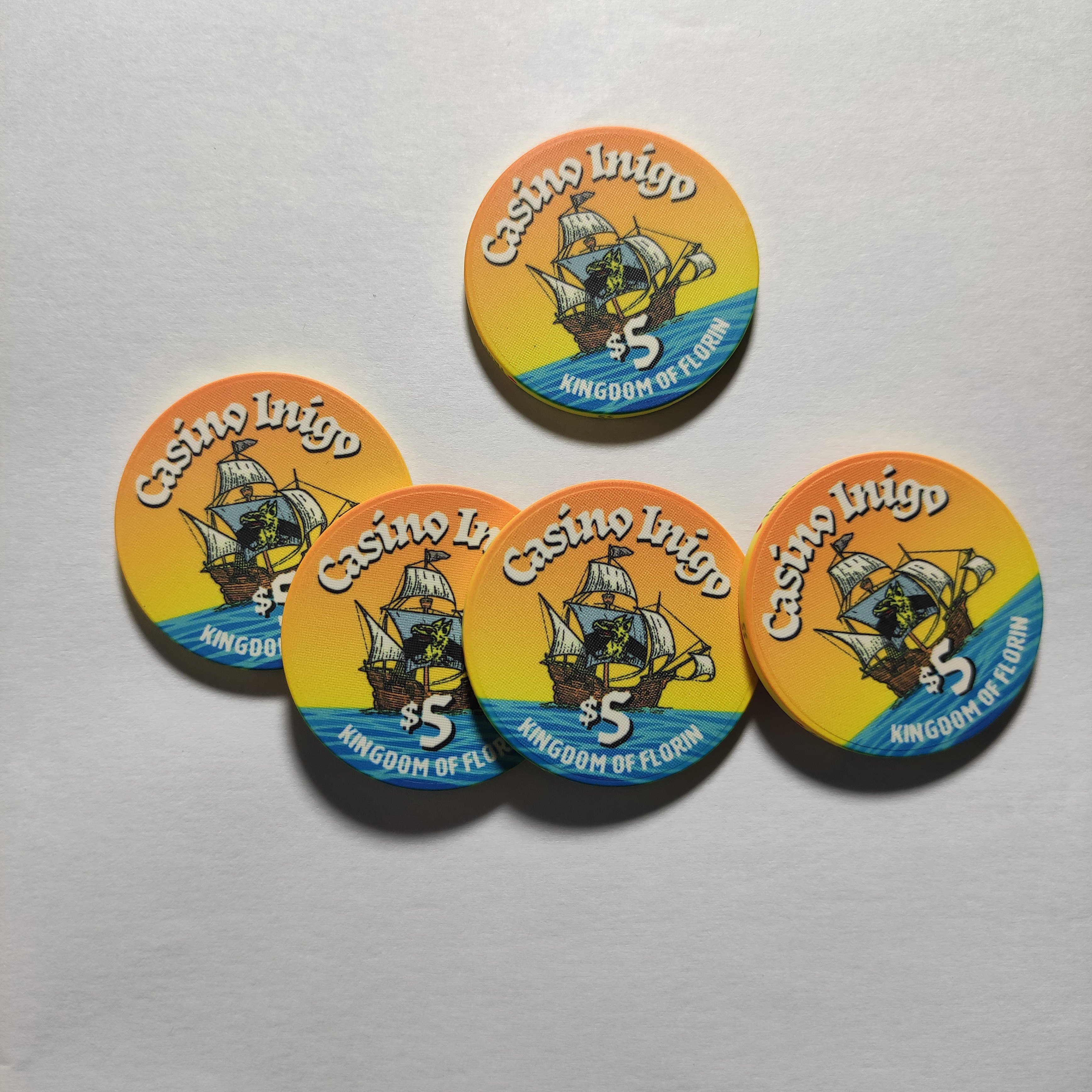 New arrival 10G ceramic poker chips custom made your design