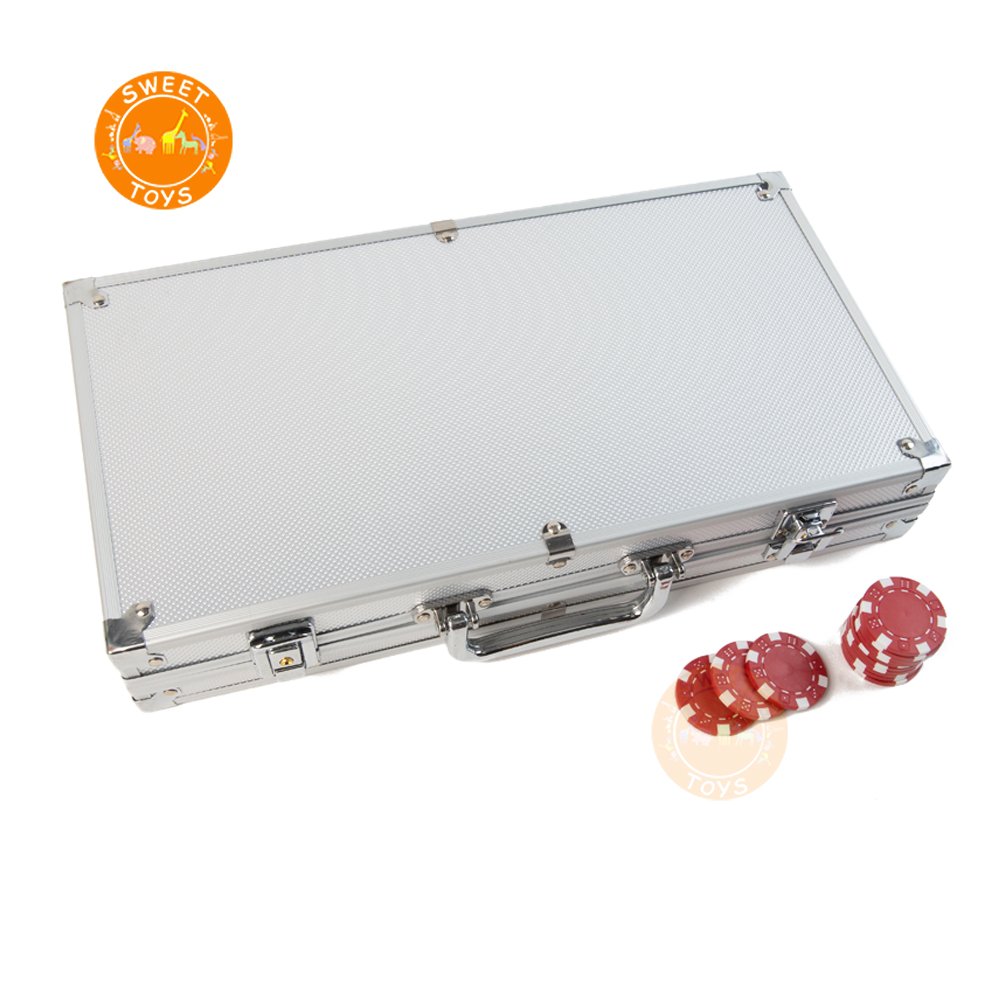 High Quality Poker Chip Casino Games Set In Aluminum Case Table Gambling Poker Chips Set