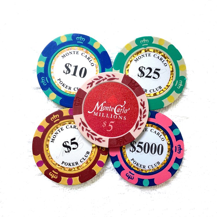 Sales Cheap Price OEM Personalize Logo NO Minimum Clay Poker Chips with Printing Sticker