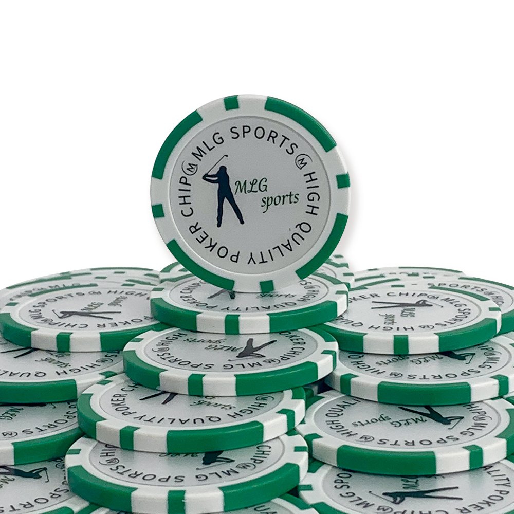 ABS Material Poker Chip Golf Ball Markers