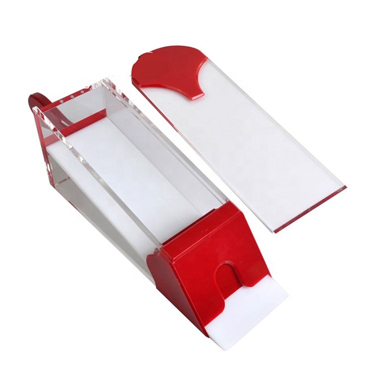 wholesale 8 deck clear Acrylic playing card dispenser Acrylic poker dealer shoe
