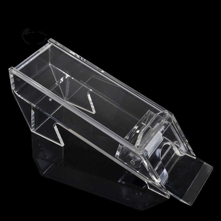 wholesale 8 deck clear Acrylic playing card dispenser Acrylic poker dealer shoe