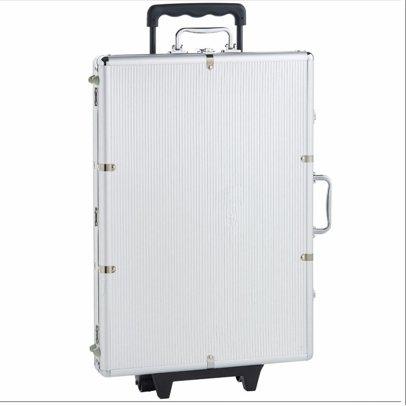 Custom casino aluminum case 11.5g 1000 poker chip set