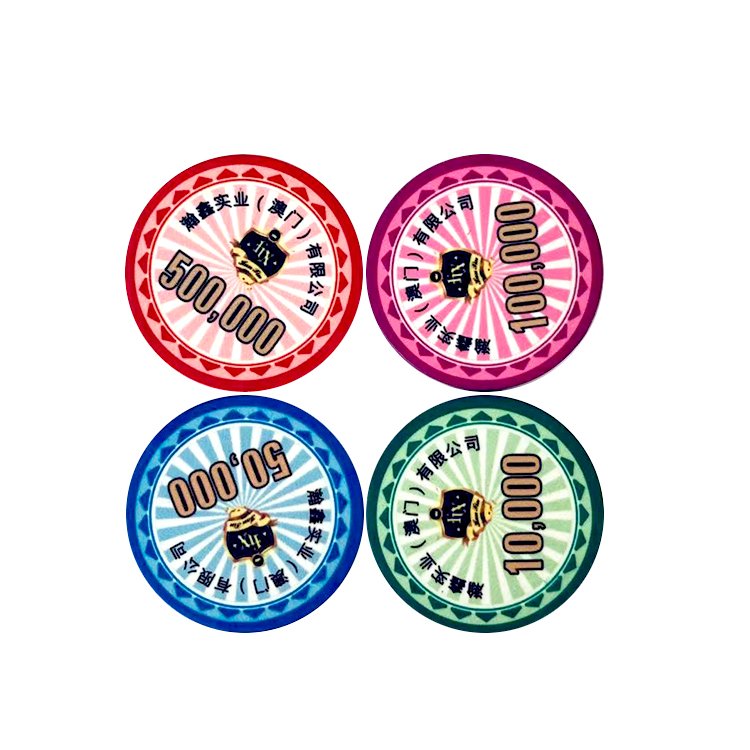 Wholesales Casino Poker Chips Ceramic Fichas de Poker