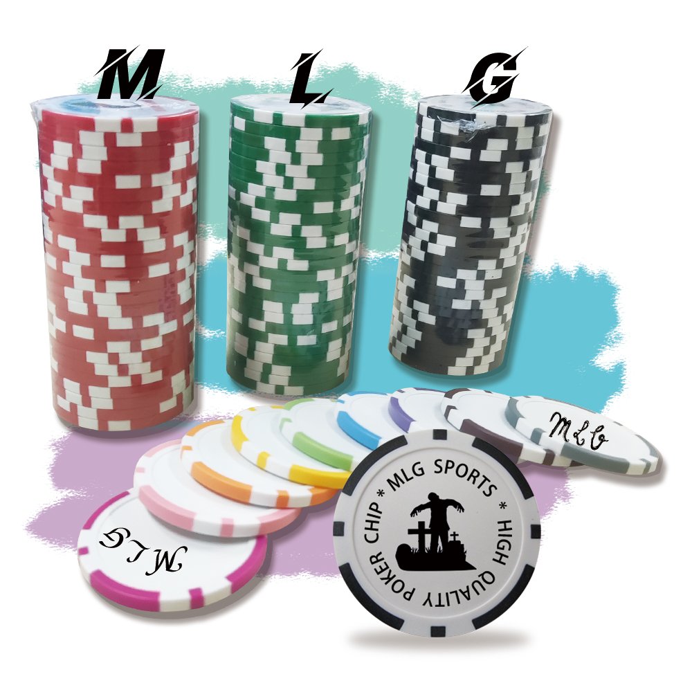 Factory Price Customize Plastic Golf Poker Chip Ball Markers