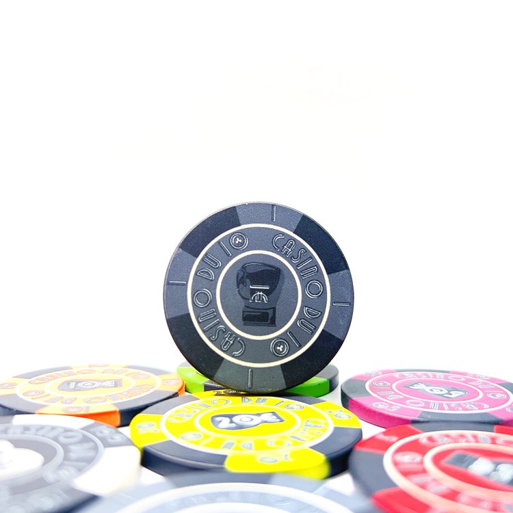 2023 VastGifts Wholesale Customized Logo Top Rated Denomination Printable Ceramic Poker Chips for Games