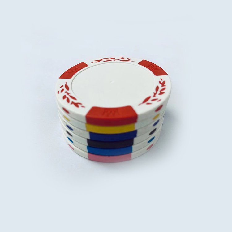 13.5g clay composite poker chips without stickers 500pcs poker set
