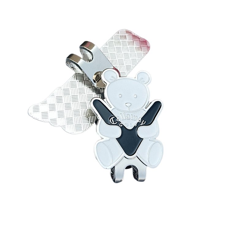 Custom Golf Divot Tool Hat Clip Poker Chip With Magnet Ball Marker Golf Ball Marker Custom Logo Blank Magnetic Golf Ball Marker