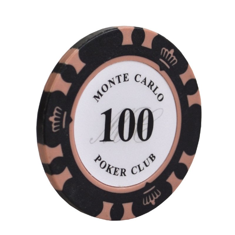 High Quality 40mm Clay Poker Chips ABS Plastic Gambling Chips Casino Entertainment 14g Weight Quality Acrylic PS Materials Gifts
