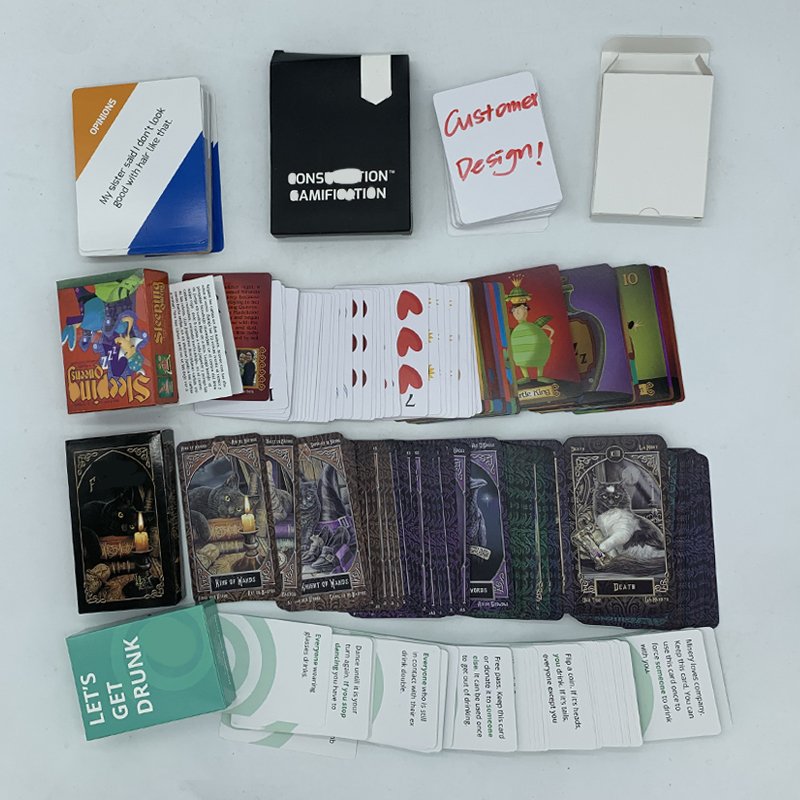blank custom logo waterproof u.s. playing cards co sublimation poker card printer star