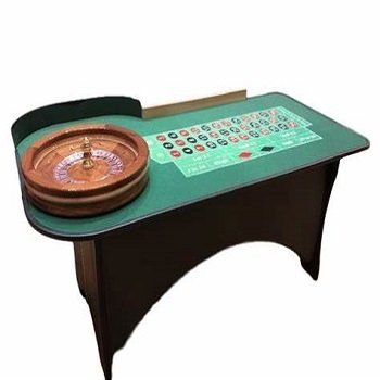 45*8.5cm Casino Wooden Roulette Poker Chips Set Roulette Casino Roulette Wheel Wood Bingo Game Entertainment Party Game 1pcs