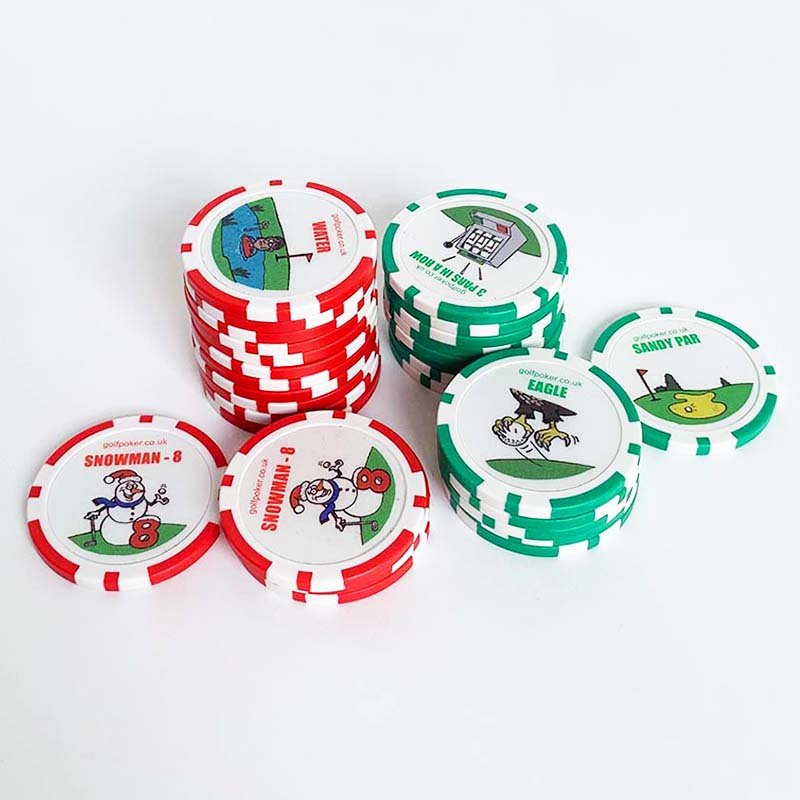 Wholesale Golf Products Custom Poker Chips Golf Ball Marker For Casino Entertainment