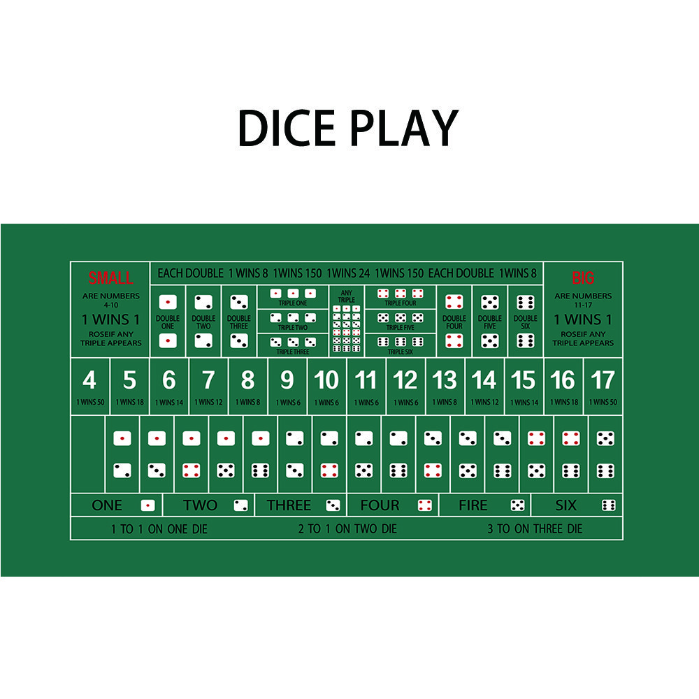Game table cloth card pad chip counter non woven felt 240*120*0.1cm Texas roulette size