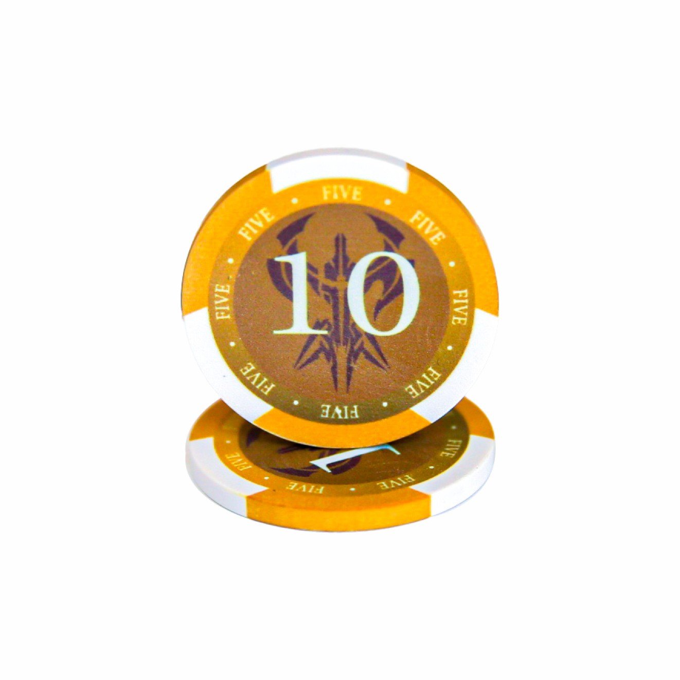 Monte Carlo Smooth 14 Gram Ceramic Poker Chips